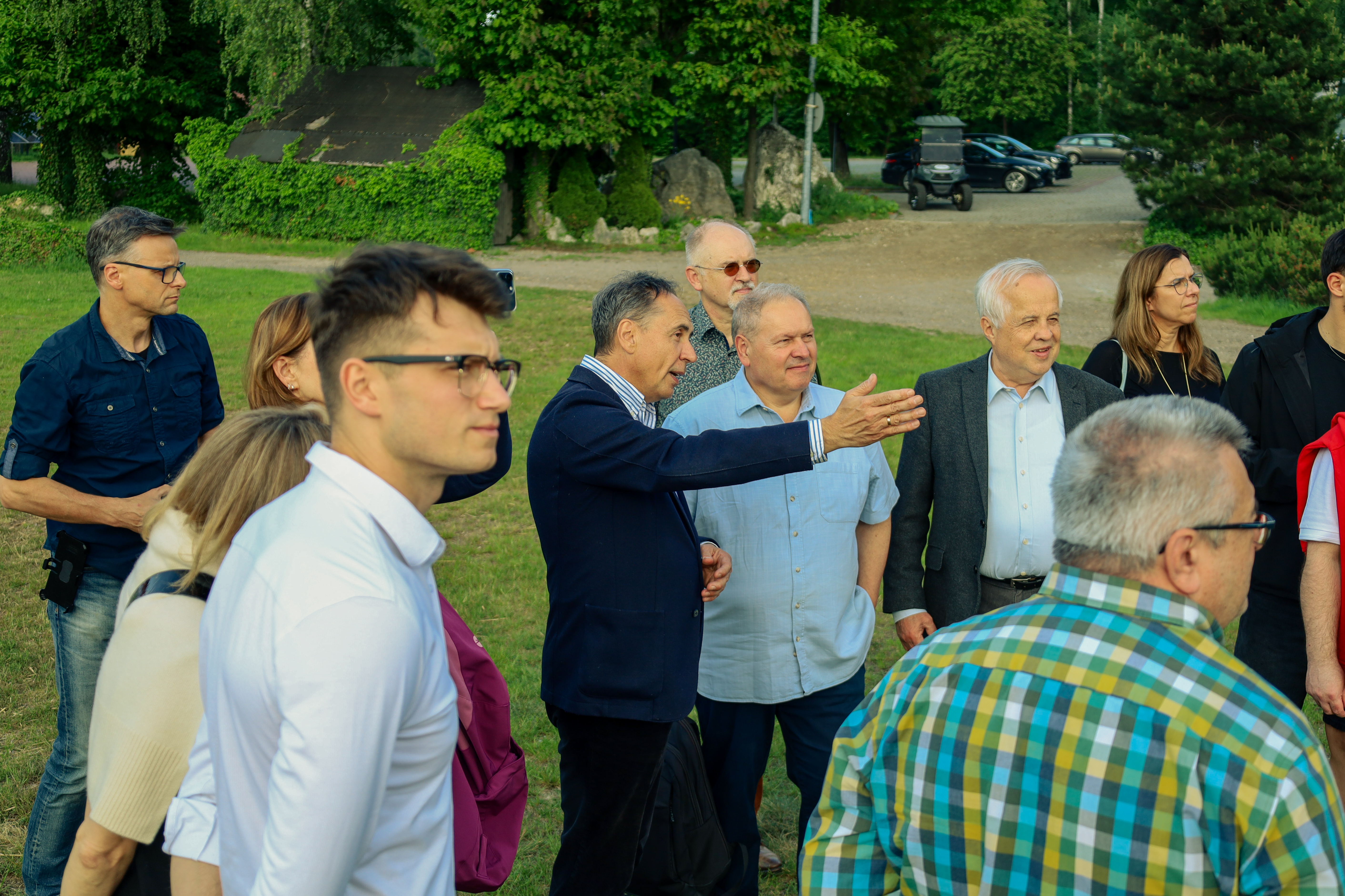 Zwiedzanie Olsztyna przez uczestnik&oacute;w KRUP