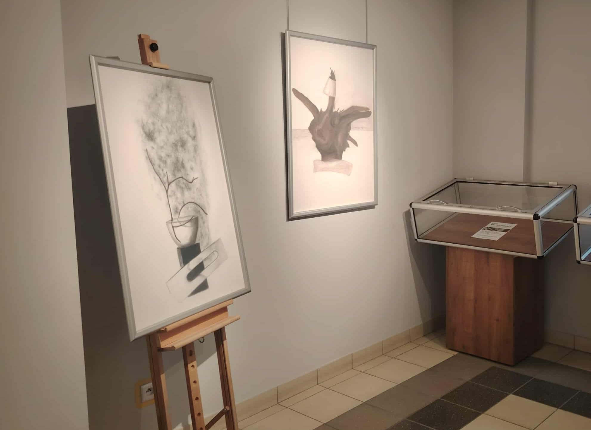 Galeria Biblioteki Uniwersyteckiej, fotoramy i gablota