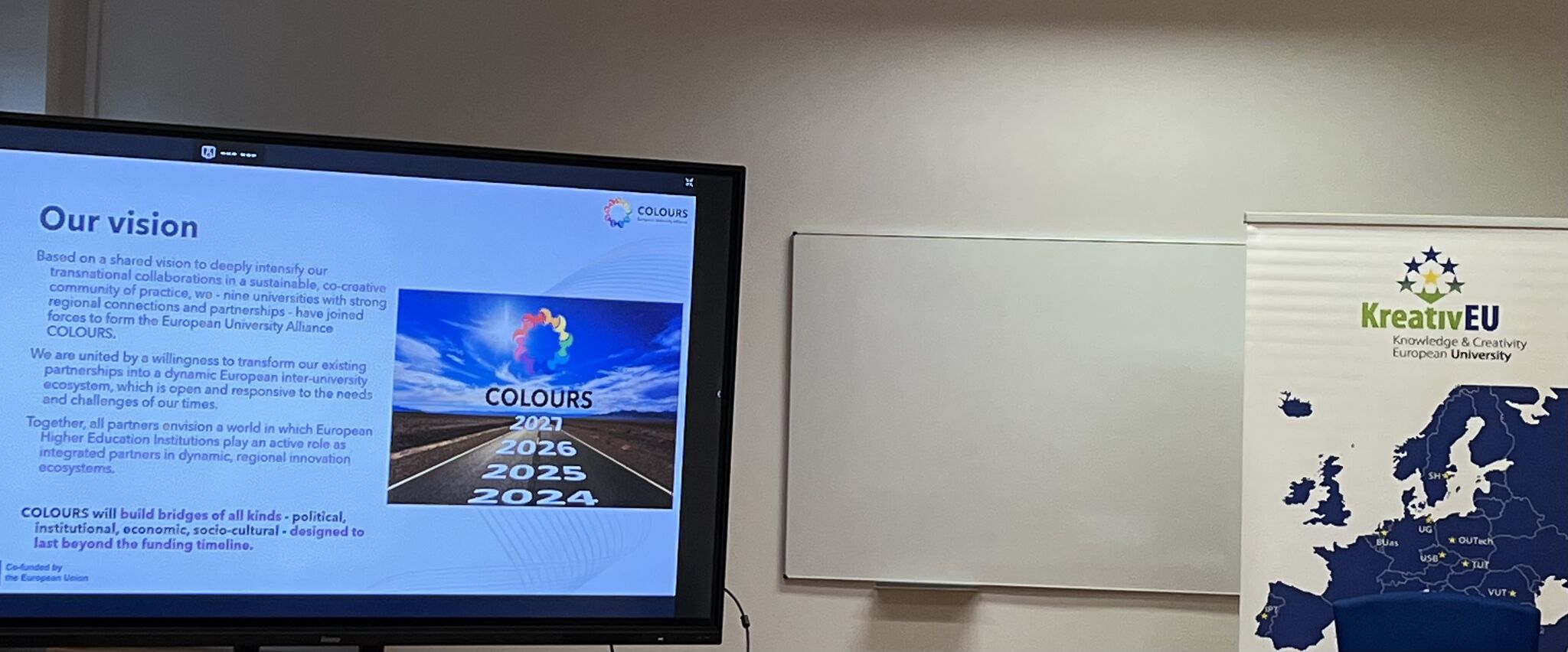 Prezentacja Sojuszu COLOURS podczas Blended Intensive Programme Politechniki Opolskiej