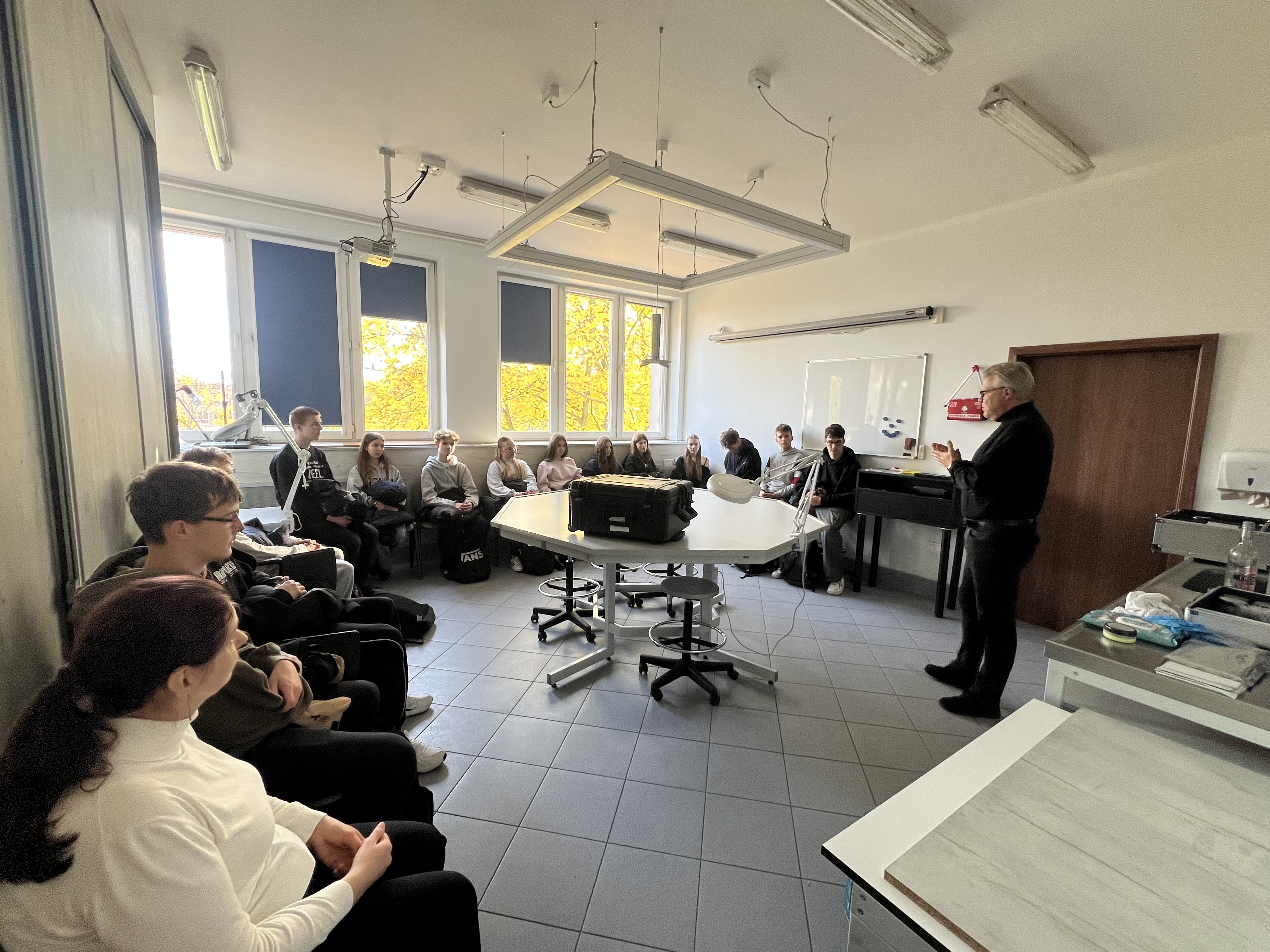 Zajęcia pt. ,,Odkryj tajniki kryminalistyki”