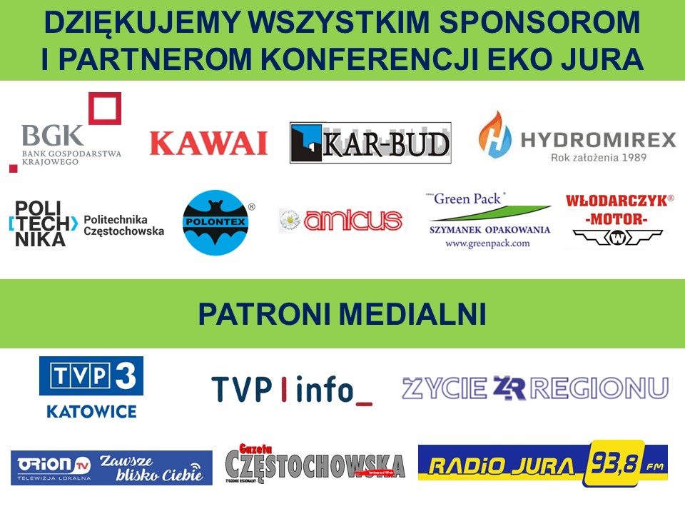 Patroni medialni oraz sponsorzy