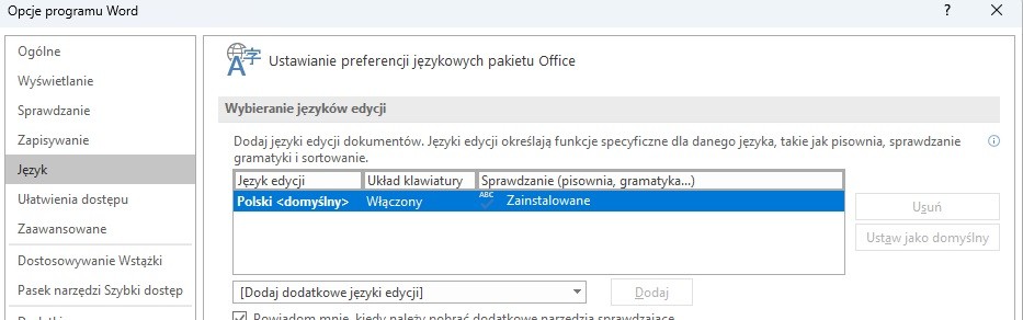 lokalizacja pola Tytuł w programie Microsoft Word