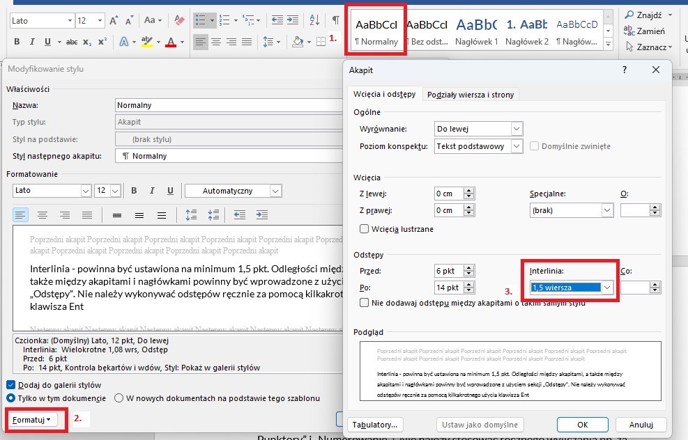 lokalizacja pola Tytuł w programie Microsoft Word