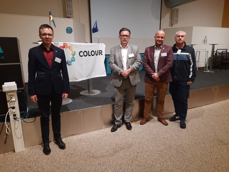 JDU representatives at the meeting of the European University COLOURS alliance at  Kristianstad University