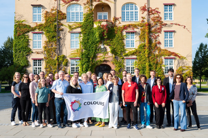 JDU representatives at the meeting of the European University COLOURS alliance at  Kristianstad University